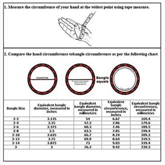 Stainless steel bangle bracelet bundle - Picture 4 of 4